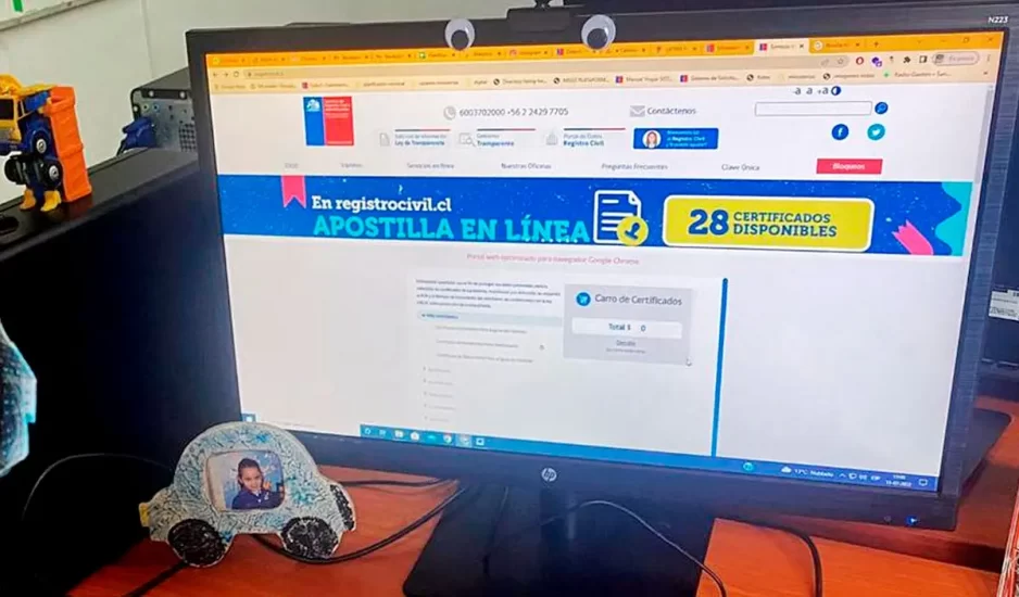 Apostillado online de documentos en Chile